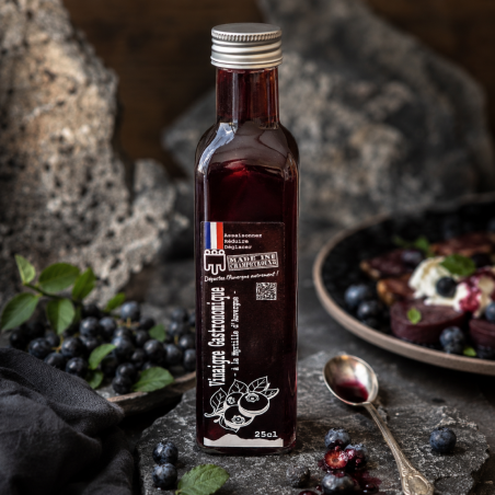 Vinaigre gastronomique aux Myrtilles d'Auvergne