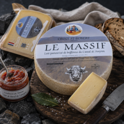 La Tomme Le Massif lait de bufflonne ~562g — fromage pâte pressée — Le Picnic Français