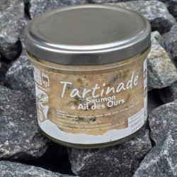 Tartinade saumon ail des ours Champeyroux en situation — Le Picnic Français