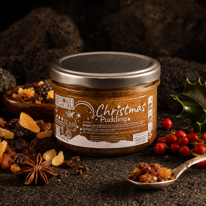 Christmas Pudding en bocal
