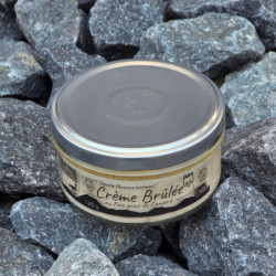 Crème brûlée au foie gras de canard en bocal 125g – Made in Champeyroux