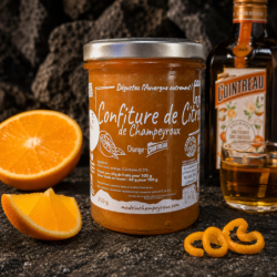 Confiture de citres orange et Cointreau 250g – Made in Champeyroux