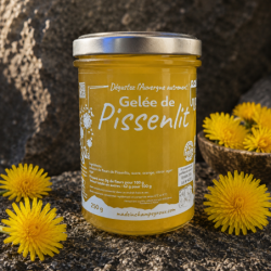 Gelée de pissenlit sauvage 250g – Made in Champeyroux