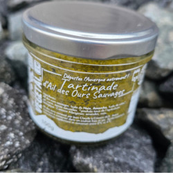Tartinade d'ail des ours sauvage artisanale bocal Auvergne – Le Picnic Français