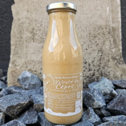 Velouté de cèpes et châtaignes du Cantal bocal – Le Picnic Français