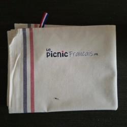 Torchon LPF écru détail – Le Picnic Français