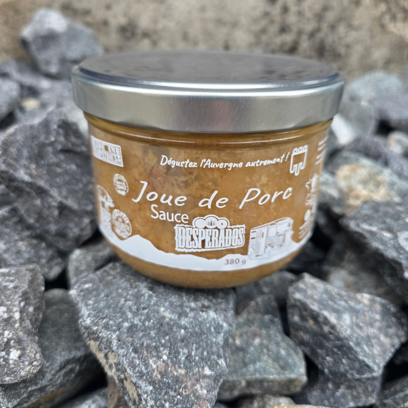 Joue de porc Desperados cuisinée maison Auvergne – Le Picnic Français