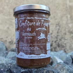 Confiture de figues au Vermouth Le Gaulois Génestine 280g – Made in Champeyroux