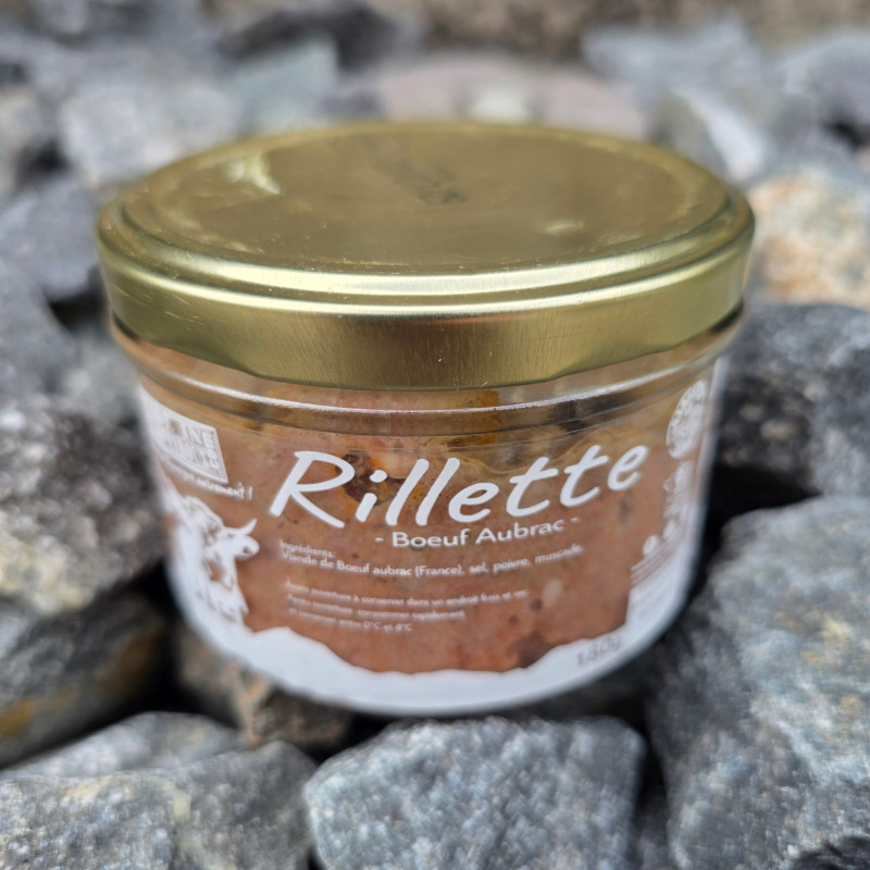 Rillette de boeuf Aubrac artisanale Auvergne – Le Picnic Français