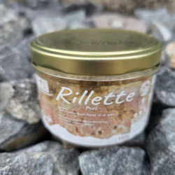 Rillette de tradition artisanale porc Auvergne – Le Picnic Français