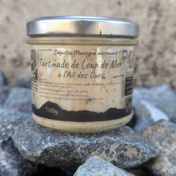 Rillette de loup de mer à l'ail des ours maison – Le Picnic Français