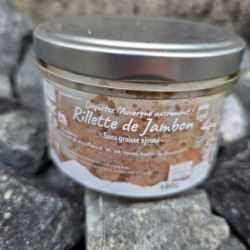 Rillette de jambon artisanale porc du Cantal Auvergne – Le Picnic Français