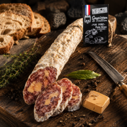 Saucisson sec au Foie Gras...