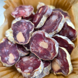 Saucisson sec au foie gras de canard artisanal – Le Picnic Français