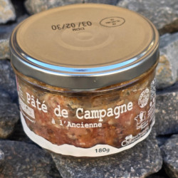 Pâté de Campagne à l'Ail Noir de Limagne 180g bocal – Le Picnic Français