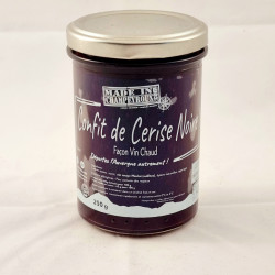 Confit de cerise noir façon vin chaud