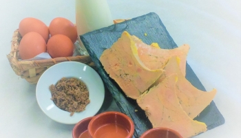 Mini Crème brûlee au Foie Gras
